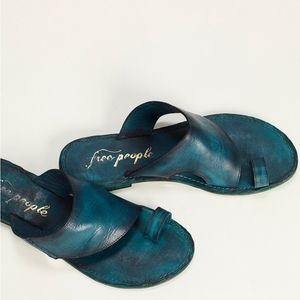 Free People Turquoise Sandal